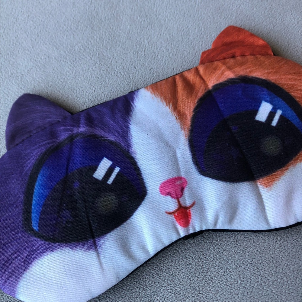 Cat Sleep Mask ~ Brand New